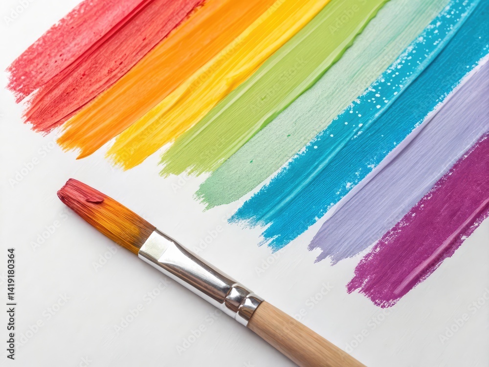 Obraz premium brush and paint
