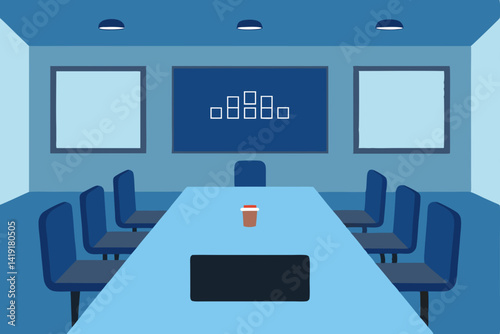 conference room with chairs
