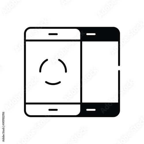 Electronic Waste  Vector icon