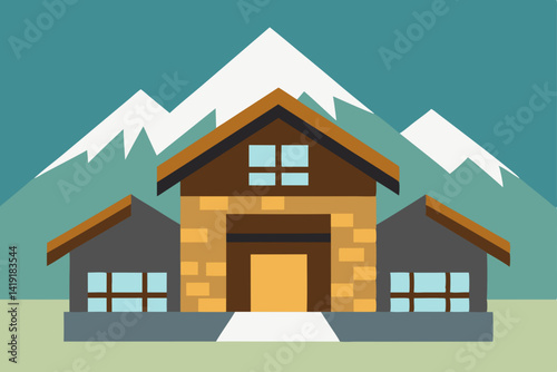 house in the form of house
