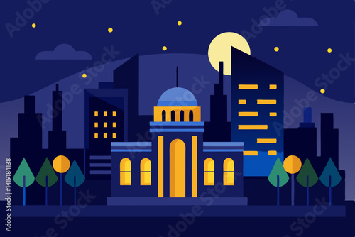 night city background