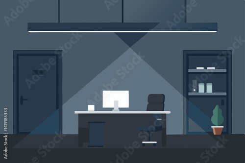 interior of a modern office