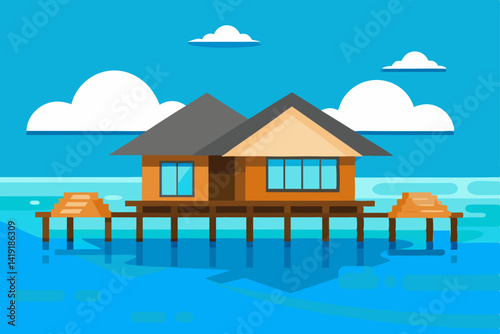 house on the sea