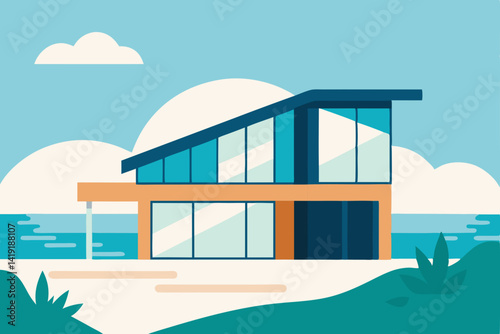 house on the beach