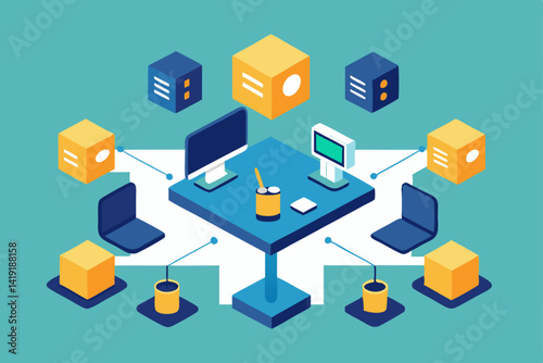 flat icons for web and mobile applications set