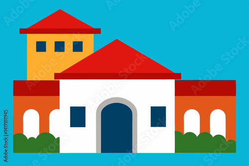 vector illustration of a house