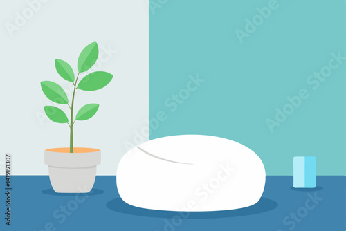 vector illustration of spa objects
