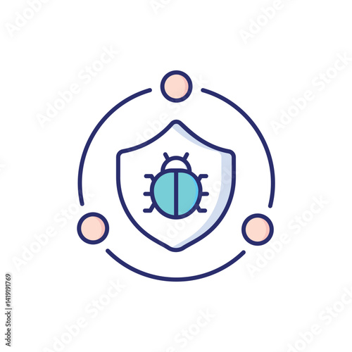 Antivirus  Vector icon
