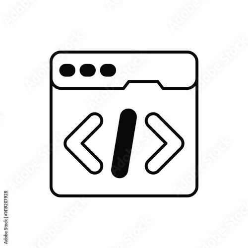 Configuration  Vector icon