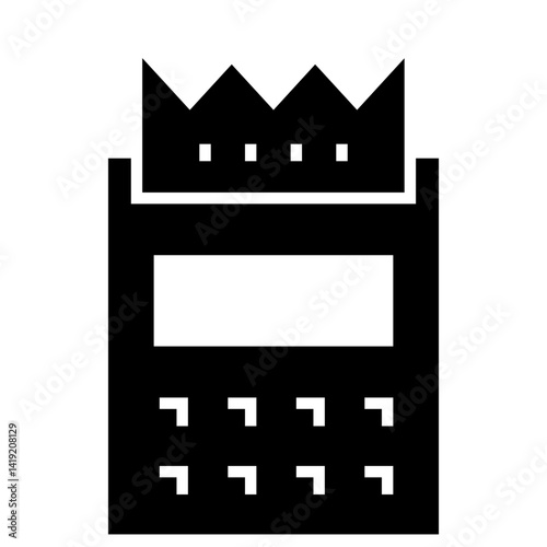 Financial Transaction Receipt Icon