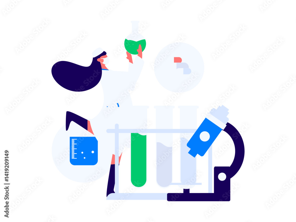 Medical characters fighting the epidemic flat vector concept operation hand drawn illustration
Medical characters fighting the epidemic flat vector concept operation hand drawn illustration