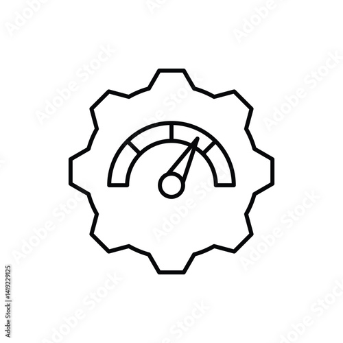 Time Optimisation Vector icon