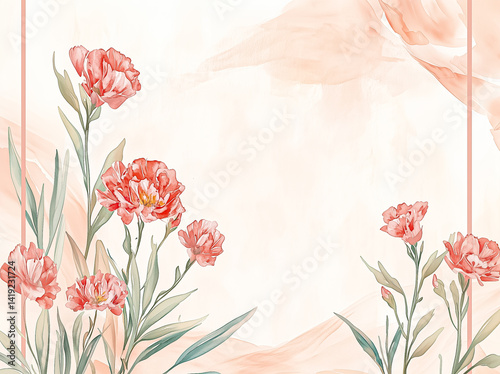 vintage floral background