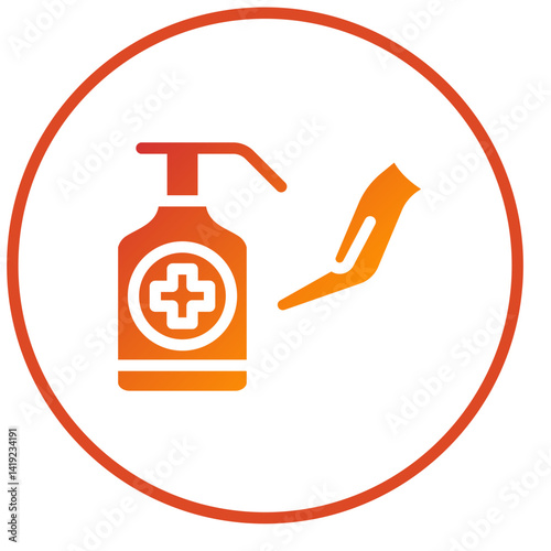 Vector Design Hand Sanitizer Icon Style