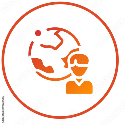 Vector Design Migration Icon Style