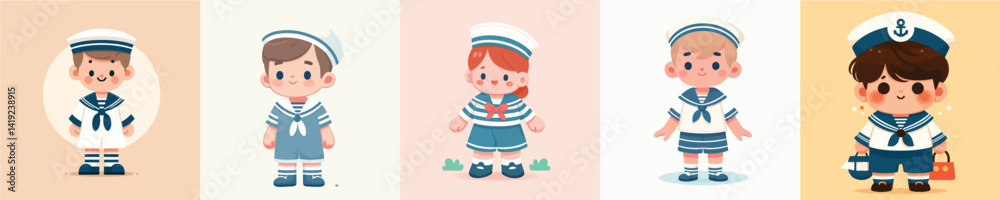 little boy vector becomes sailor little boy vector becomes sailor