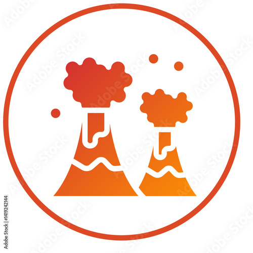 Volcano Icon Style