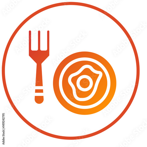 Breakfast Icon Style