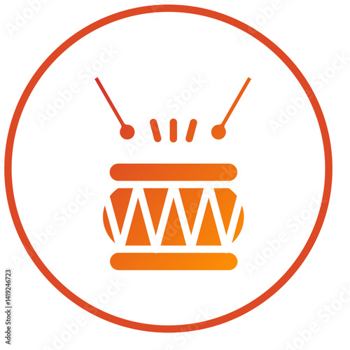 Drum Icon Style