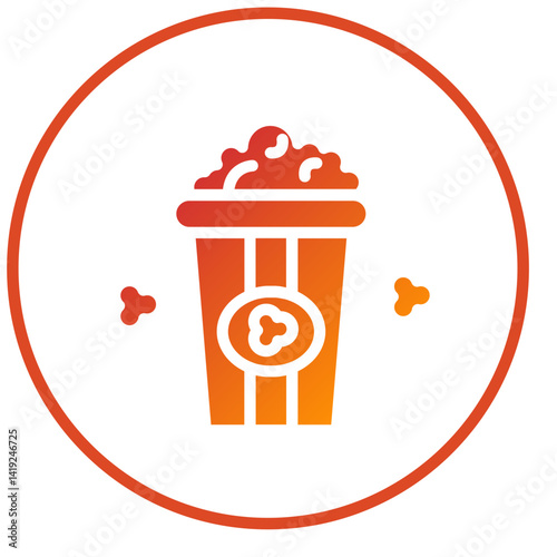 Popcorn Icon Style