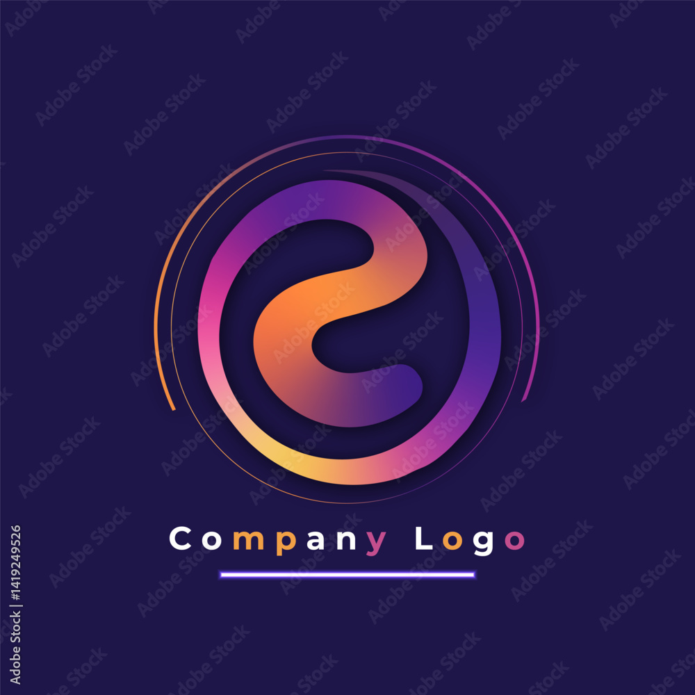 Creative and Elegant Abstract Minimalistic Logo Design for any Brand Compan Creative and Elegant Abstract Minimalistic Logo Design for any Brand Compan