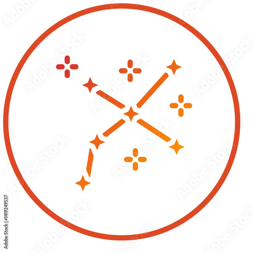 Big Dipper Icon Style