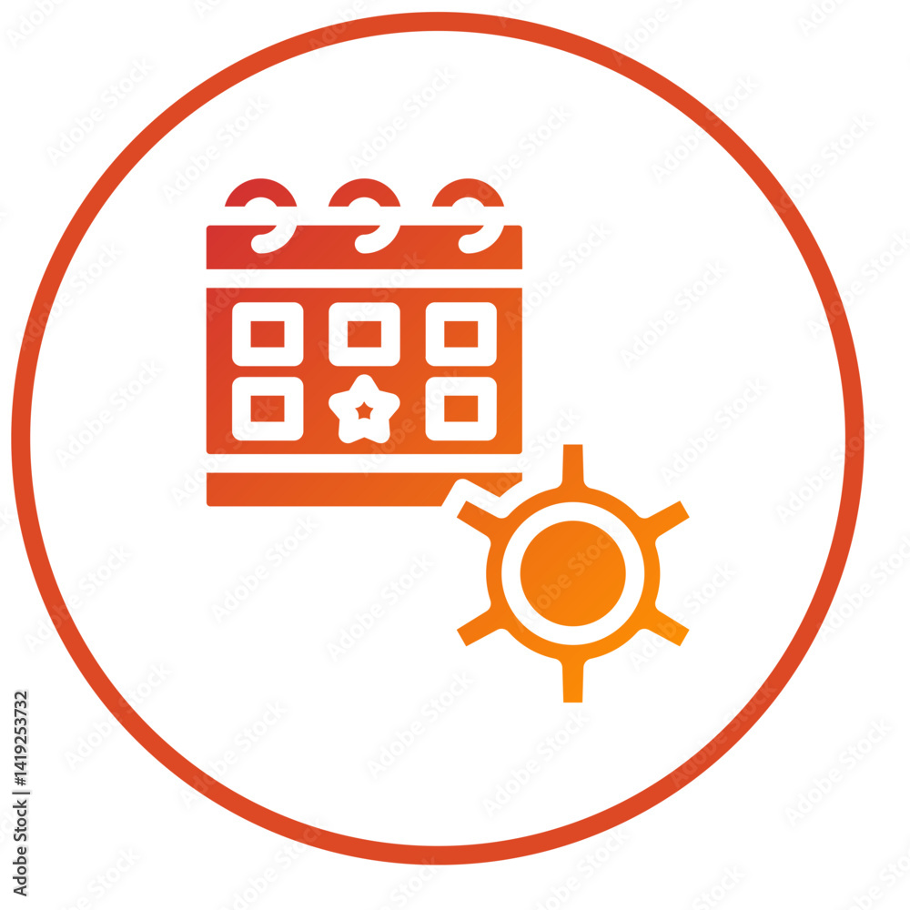 Schedule Icon Style Schedule Icon Style