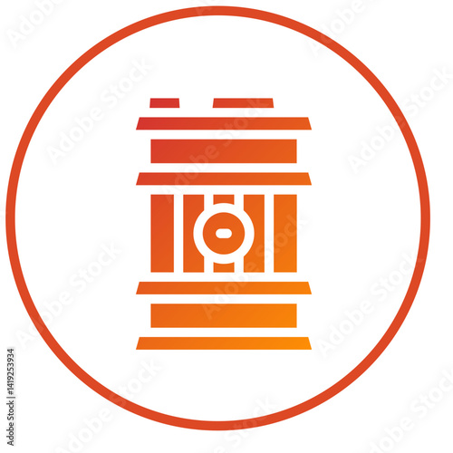 Barrels Icon Style