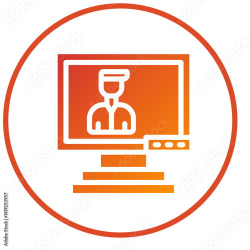 Online Meeting Icon Style