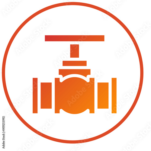 Oil Pipes Icon Style