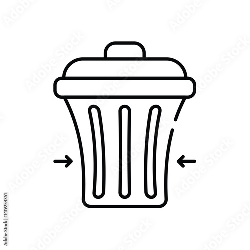 Waste Reduction  Vector icon