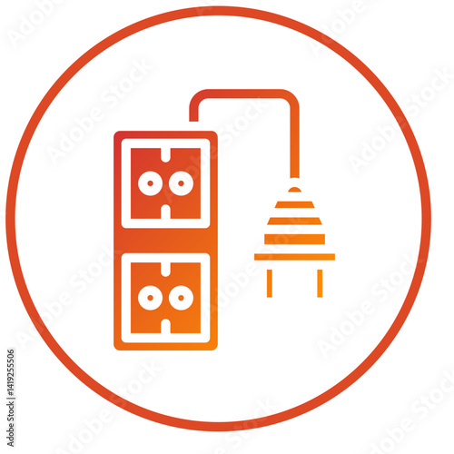Extension Cord Icon Style