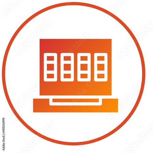 Online Library Icon Style