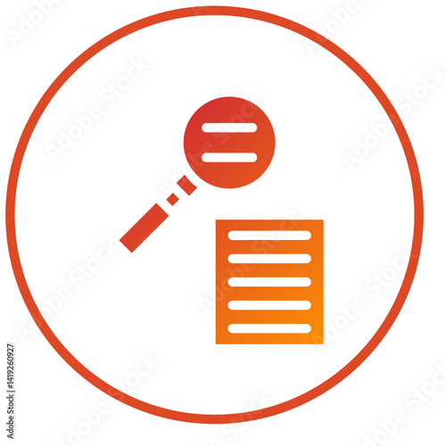 Investigation Icon Style