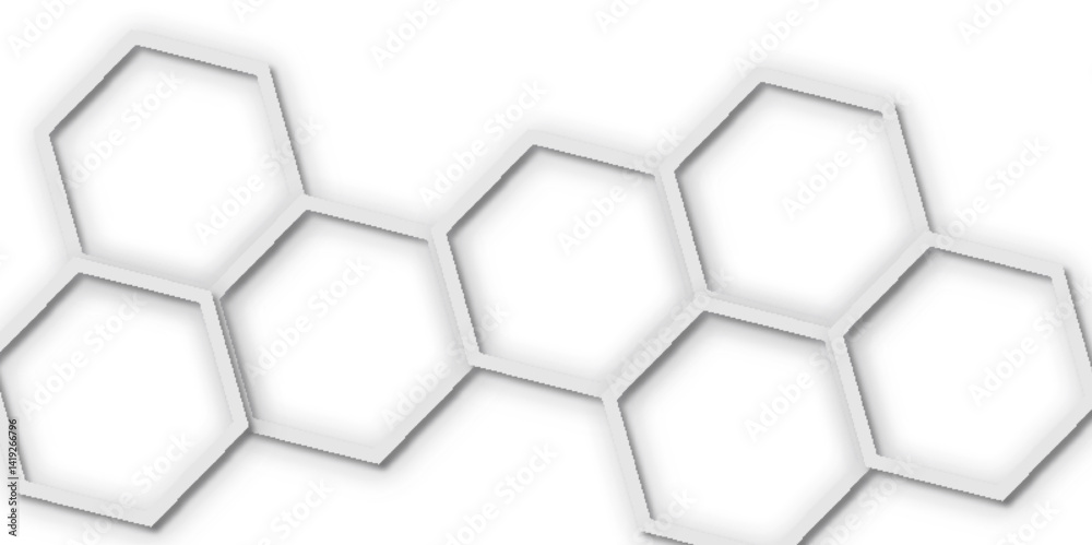 Abstract 3d white and grey hexagonal geometric texture pattern surface bright light honeycomb metal hexagon design. Abstract 3d white and grey hexagonal geometric texture pattern surface bright light honeycomb metal hexagon design.