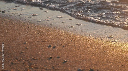 Wallpaper Mural Shiny sand coast detail Torontodigital.ca