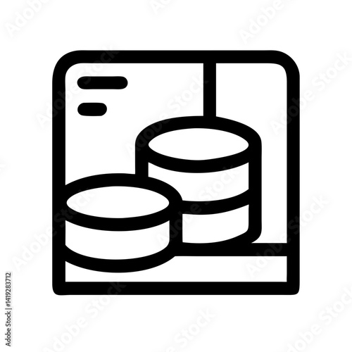 Cheese Wheels in Cellar Icon Design