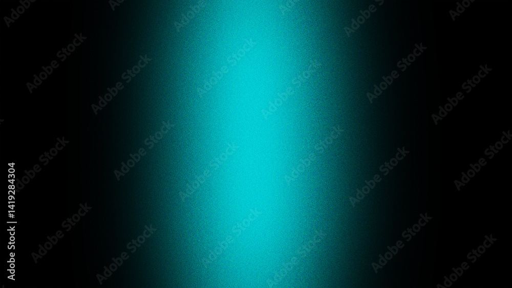 Obraz premium Teal Gradient Solid Background Design with Subtle Glow | Versatile Branding & Graphic Template