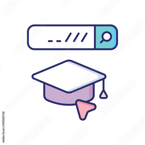 Search Engine Vector icon