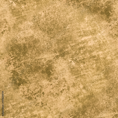 An old worn yellow wall. Yellow background with damage. Yellow texture. Seamless image.