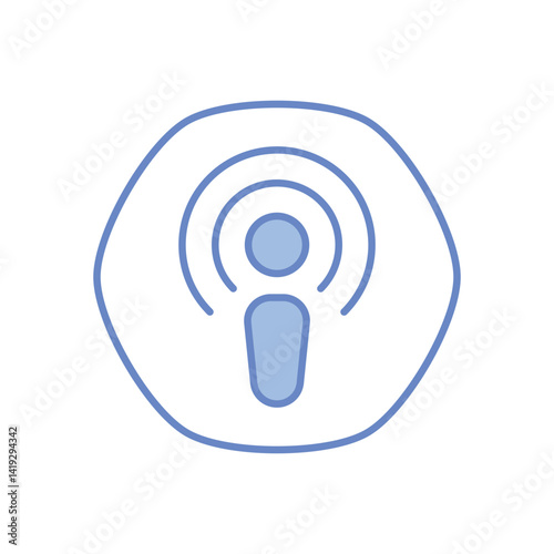 Podcast  Vector icon