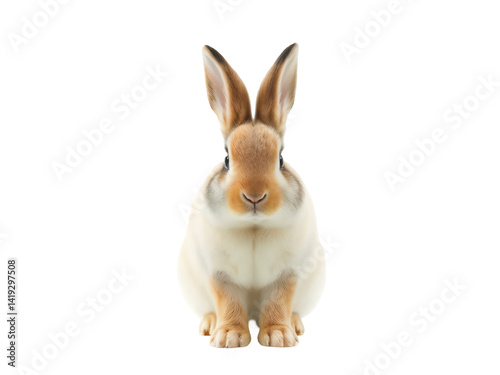 A PNG Image of a Rabbit on a transparent background
