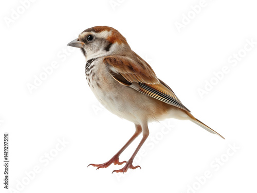 A PNG Image of a Sparrow on a transparent background
