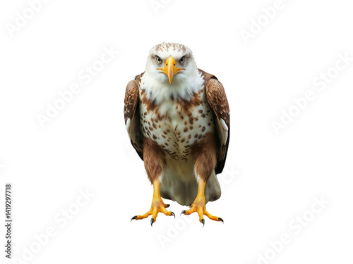 A PNG Image of an Eagle on a transparent background