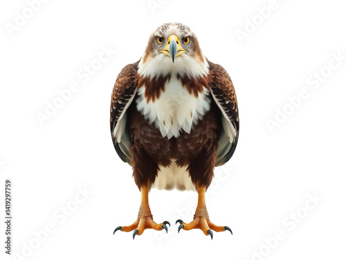 A PNG Image of an Eagle on a transparent background
