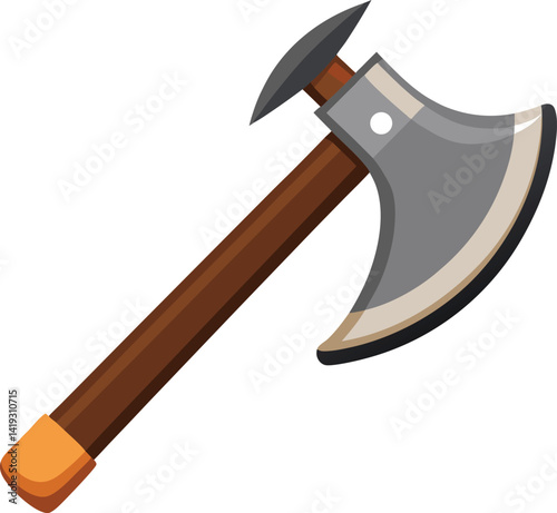 Camping axe Vector 