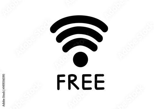 free wi fi symbol