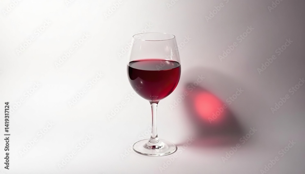 Full glass of deep red wine against pure white, wine, simple, clean Full glass of deep red wine against pure white, wine, simple, clean