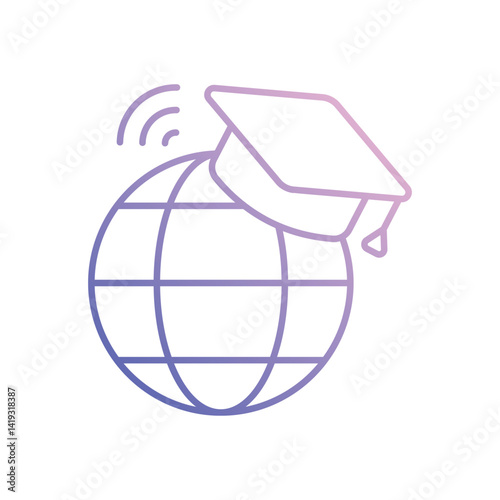 Online Work Vector icon