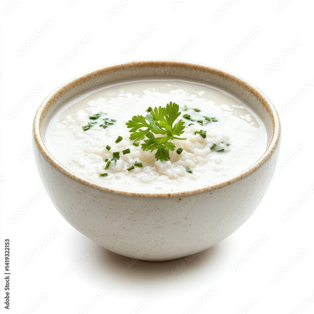 Creamy Soup in Bowl Creamy Soup in Bowl